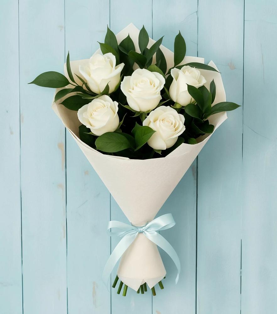 Букет цветов из: Розы в Долиновке