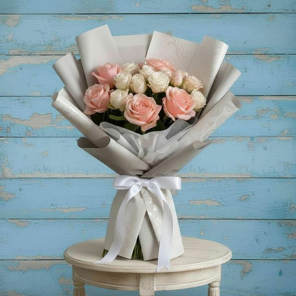 Букет цветов из: Розы в Долиновке