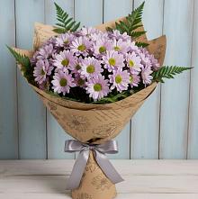 Букет цветов из:  Хризантемы #REPLACE_PRED# Долиновке