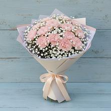 Букет цветов из:  Гвоздики в Долиновке