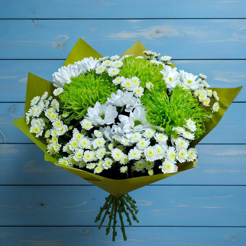 Букет цветов из: Хризантемы в Долиновке