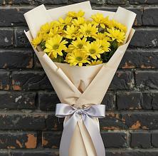 Букет цветов из:  Хризантемы в Долиновке