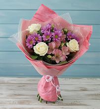 Букет цветов из:  Герберы в Долиновке