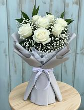 Букет цветов из:  Розы в Долиновке