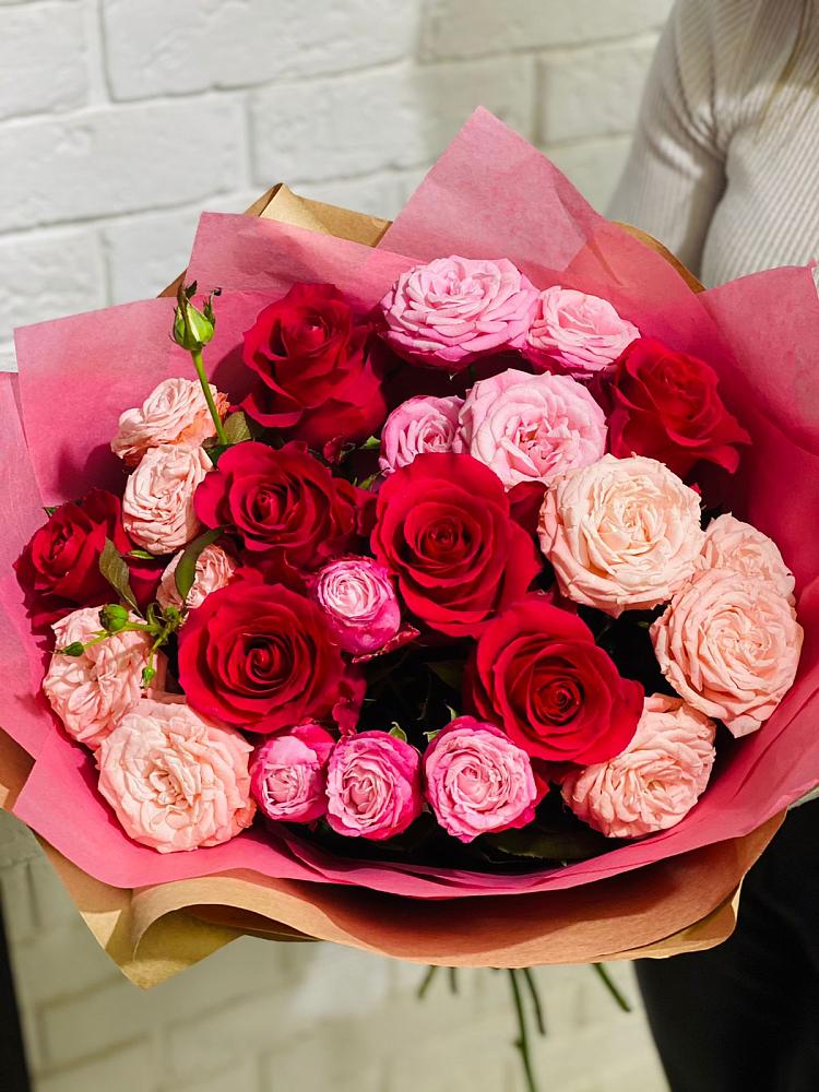 Букет цветов из: Розы в Долиновке