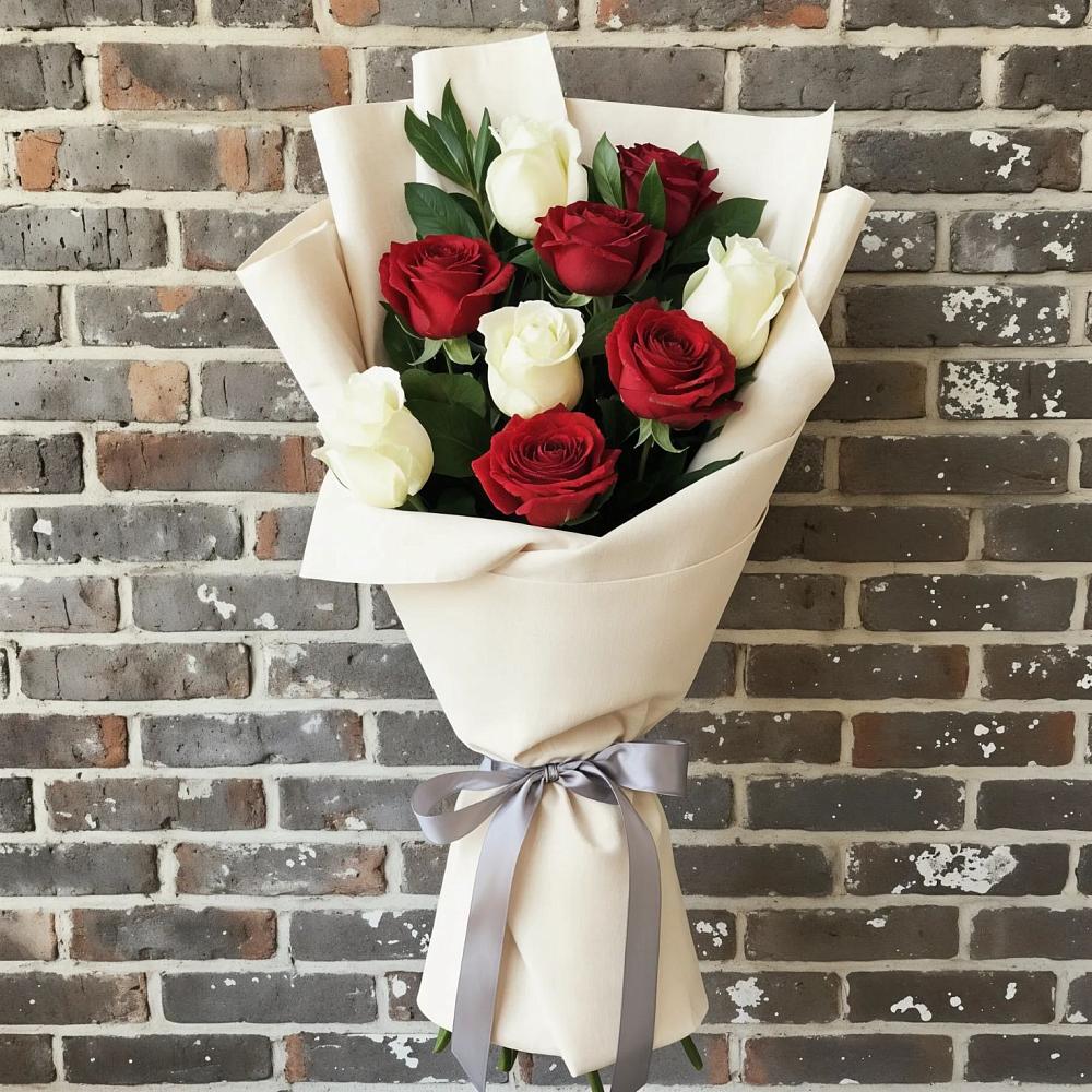 Букет цветов из: Розы в Долиновке