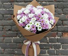 Букет цветов из:  Хризантемы в Долиновке