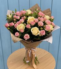 Букет цветов из:  Розы в Долиновке