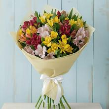 Букет цветов из:  Альстромерии в Долиновке