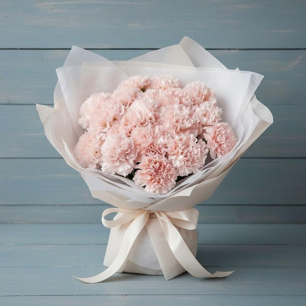 Букет цветов из: Гвоздики в Долиновке