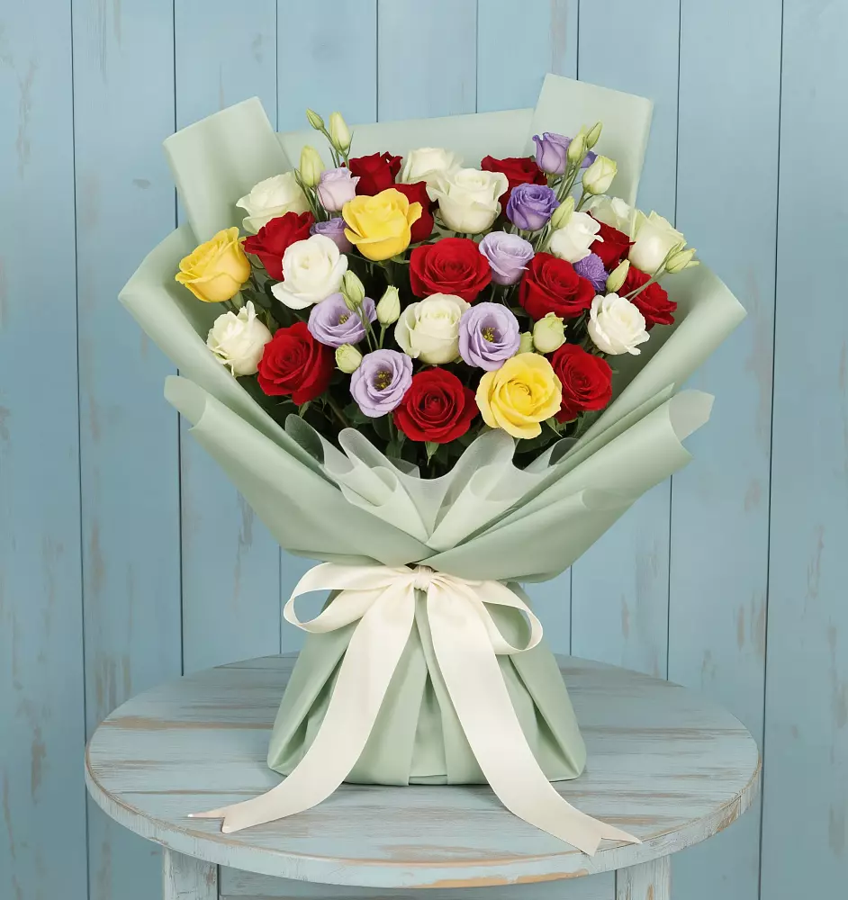 Букет цветов из: Розы в Долиновке