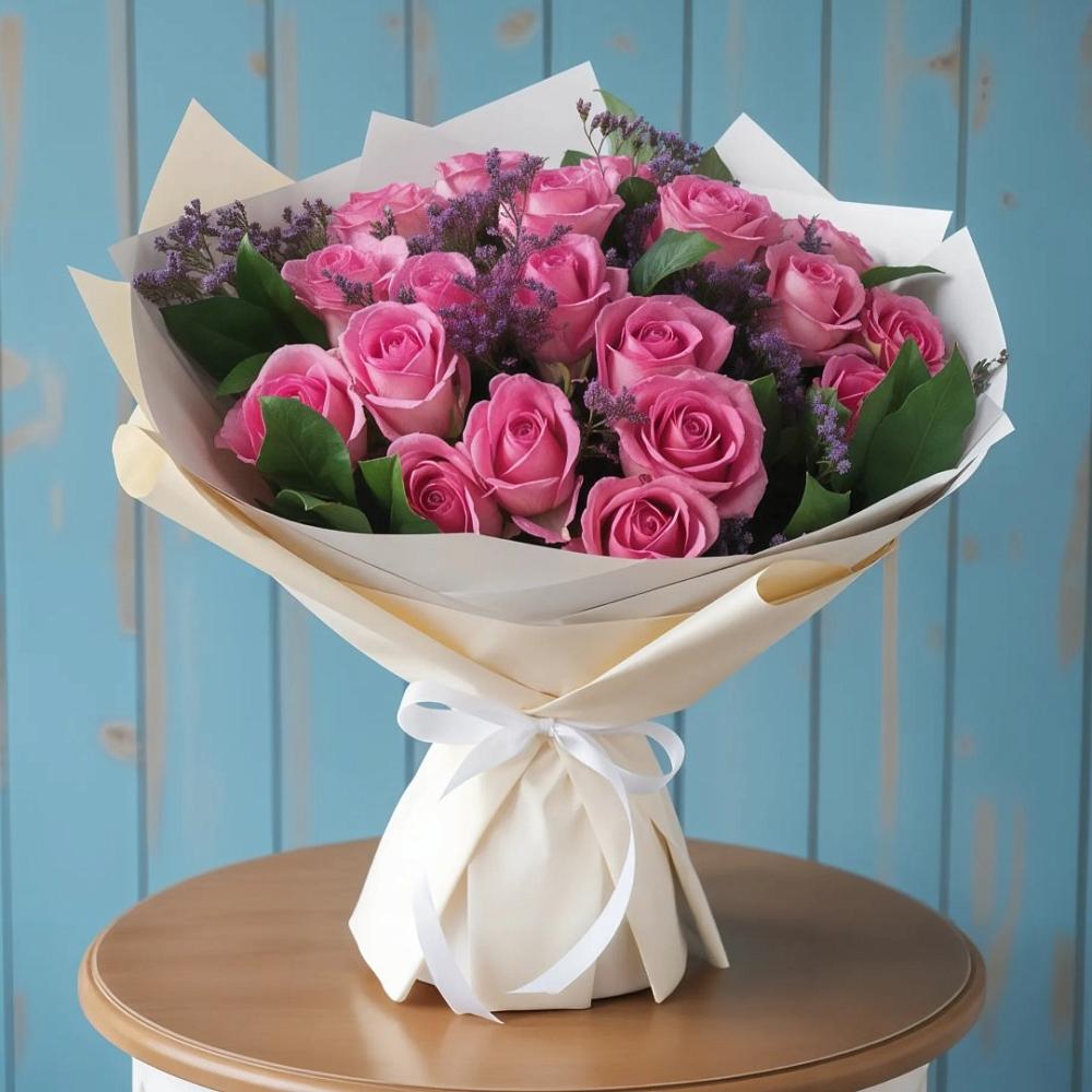 Букет цветов из: Розы в Долиновке