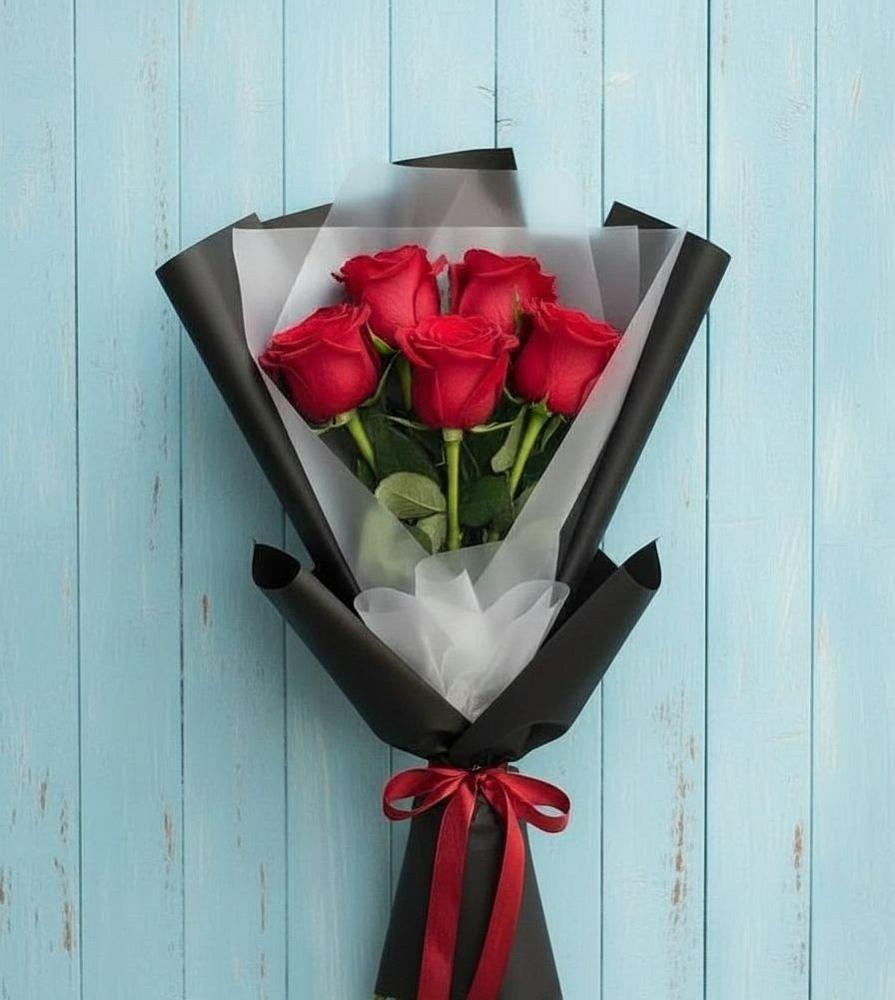 Букет цветов из: Розы в Долиновке