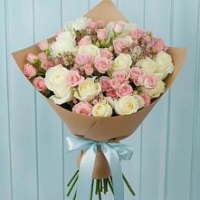 Букет цветов из:  Розы в Долиновке
